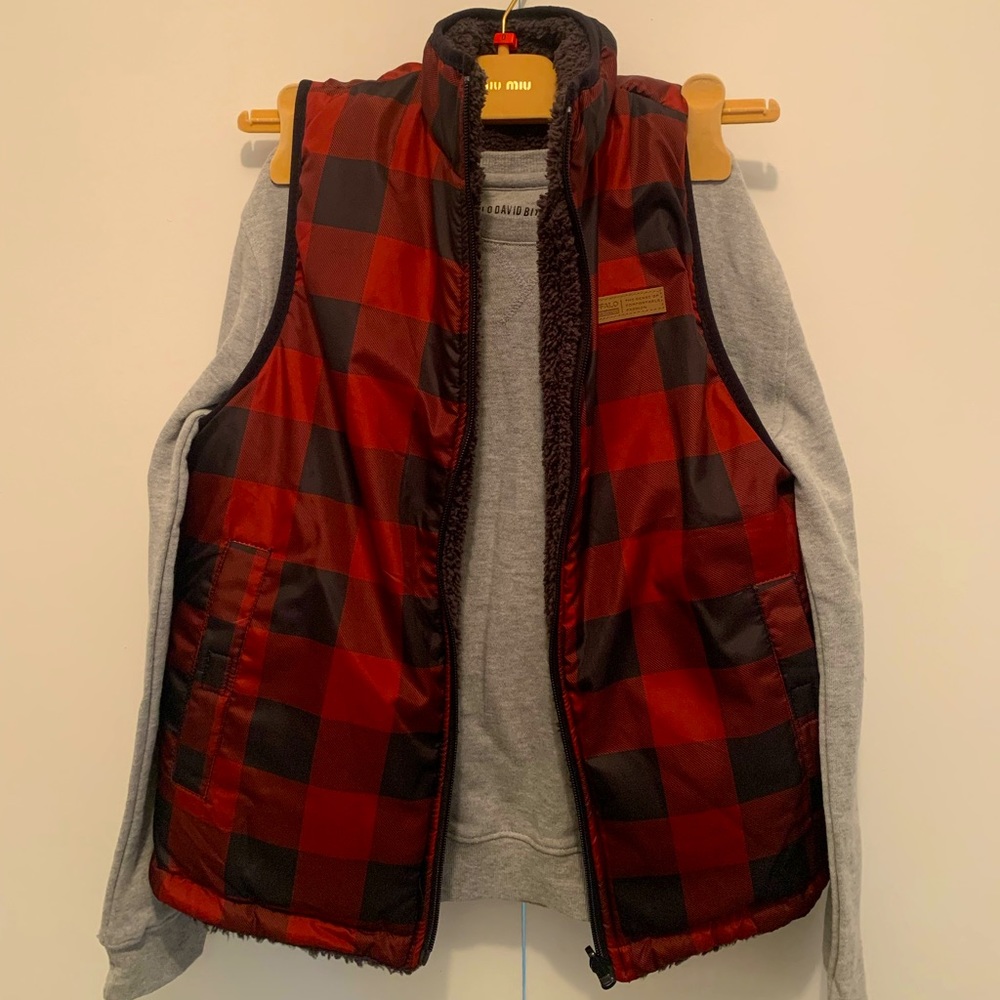 EUC! Buffalo David Bitton vest set for kid